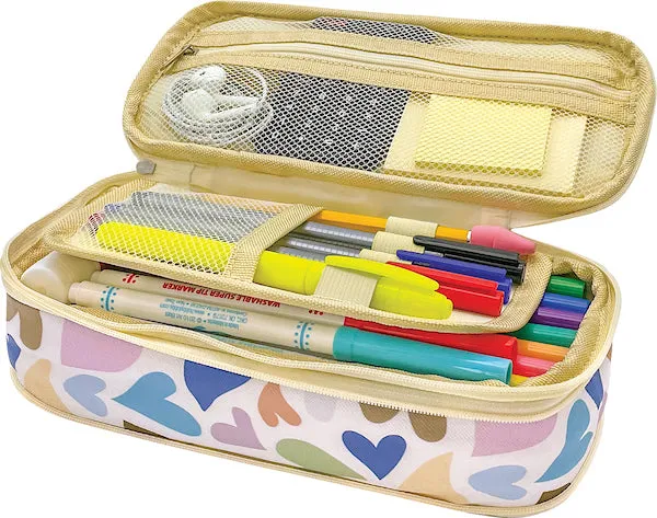 Hearts Pencil Case