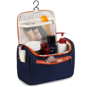 Houme Cosmetic / Toiletry Bag for Women & Men | Navy Blue