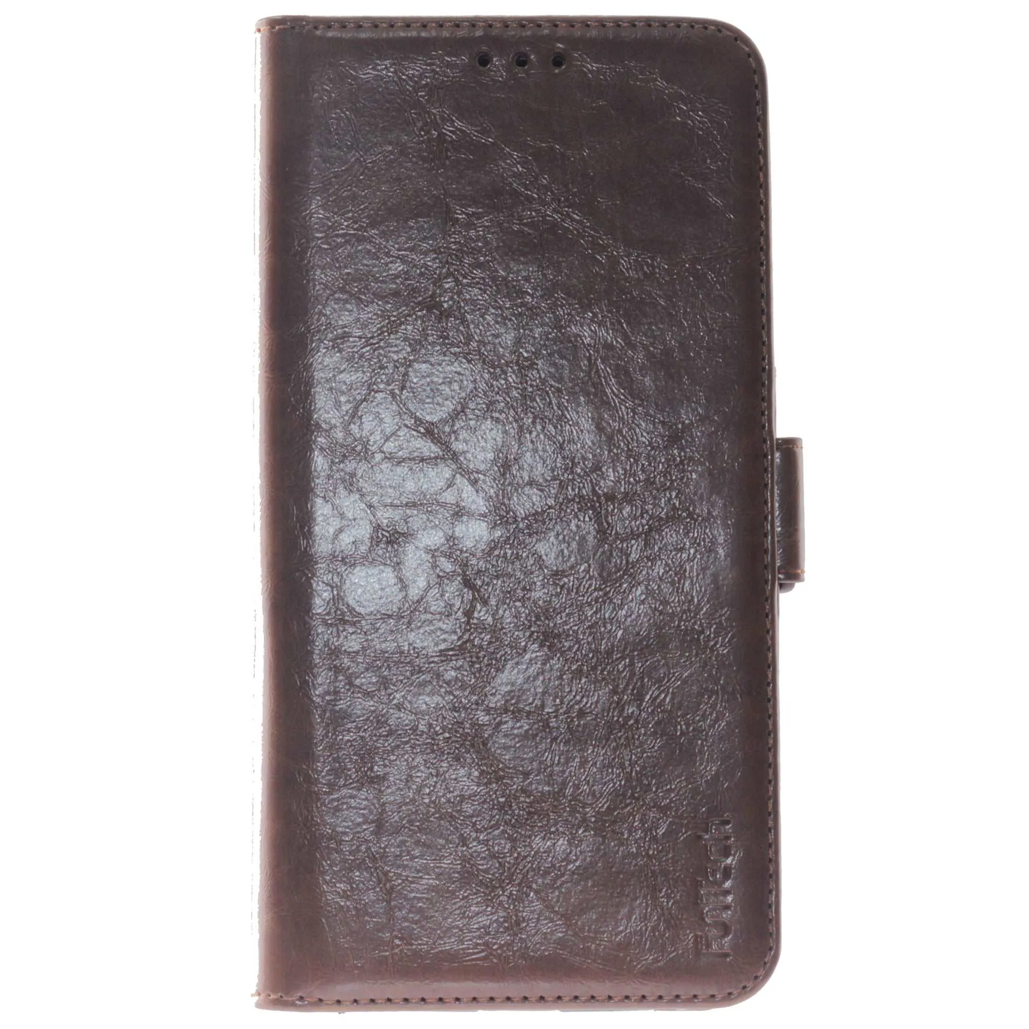 Huawei Mate 20 Pro, Leather Wallet Case, Color Brown,