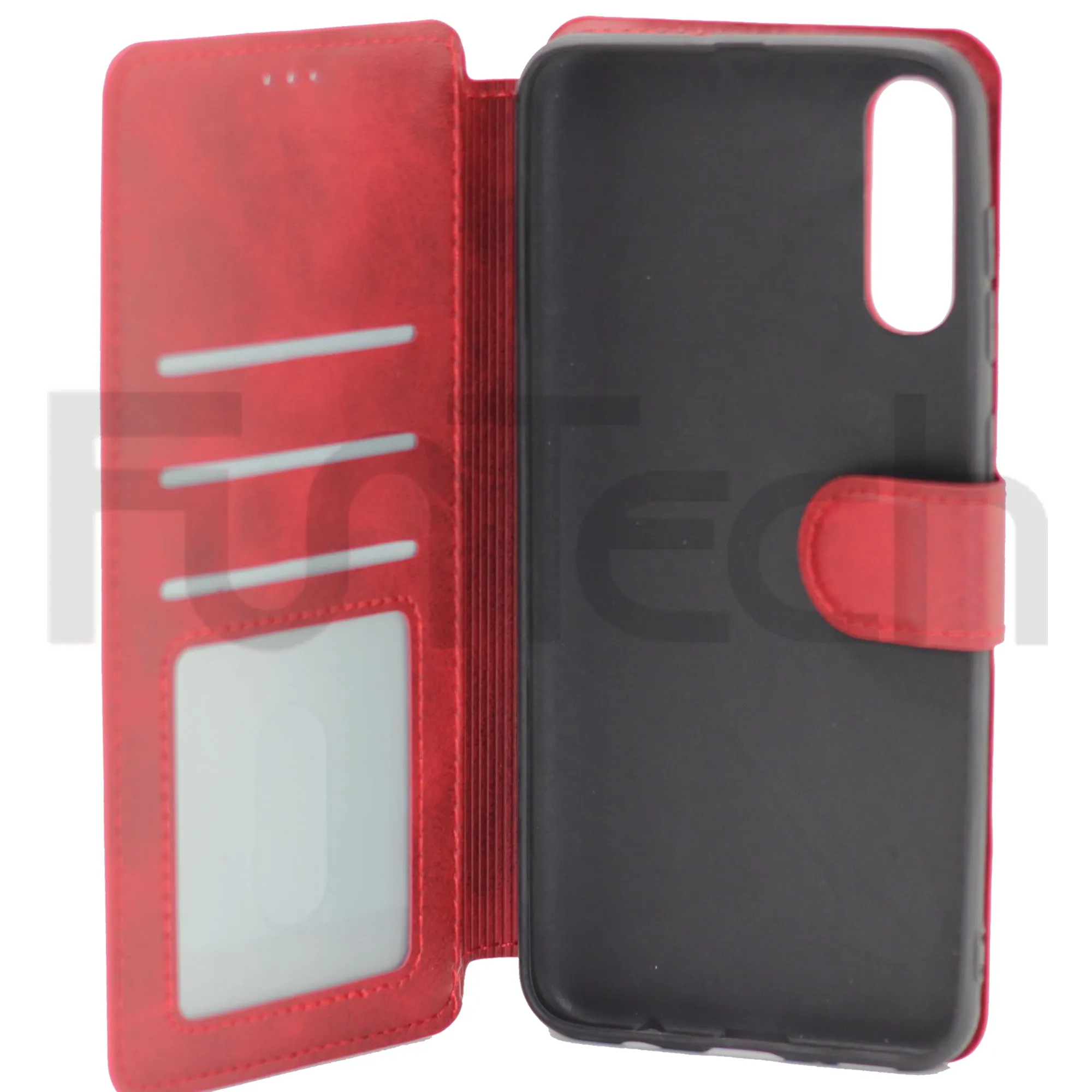 Huawei P20 Pro 2017 Leather Wallet Case Red