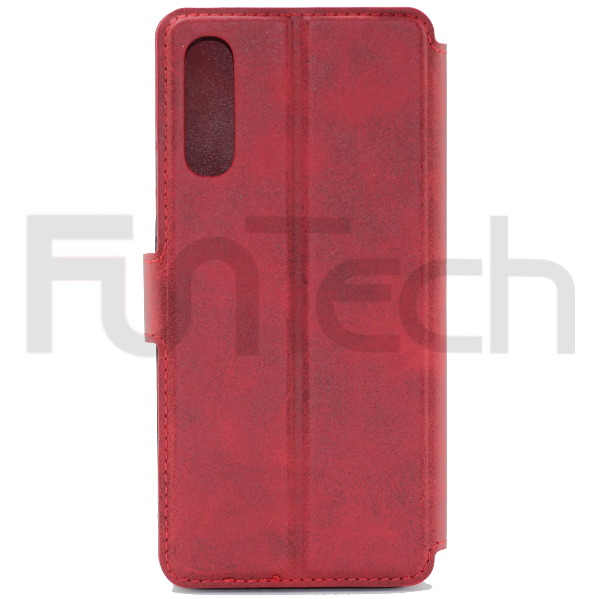 Huawei P20 Pro 2017 Leather Wallet Case Red