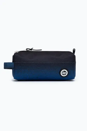 Hype Speckle Blue And Black Pencil Case