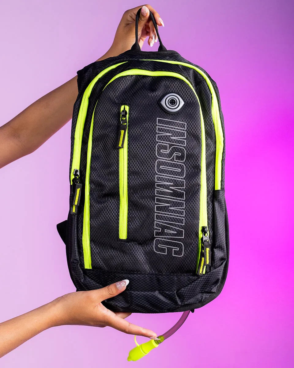 Insomniac Black Hydration Backpack