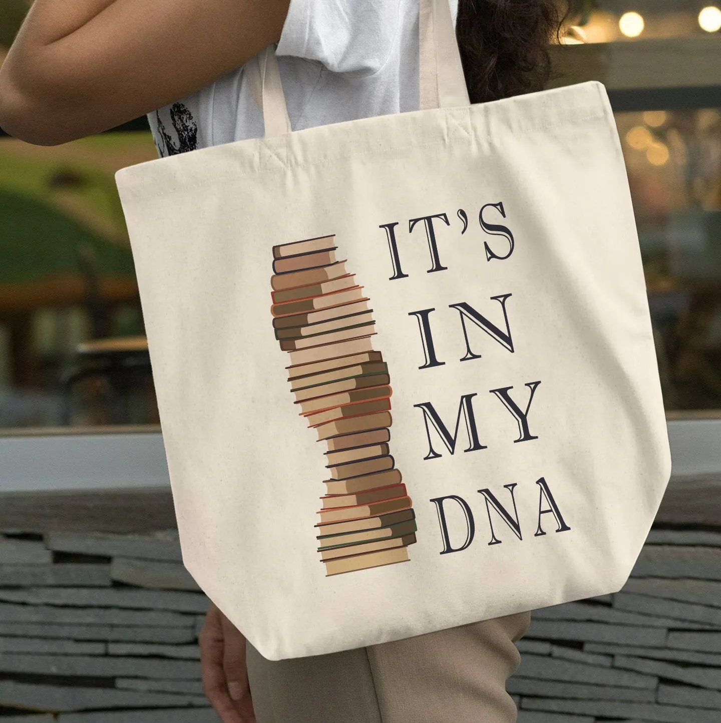 It's In My DNA Book Lovers Gift TBW15