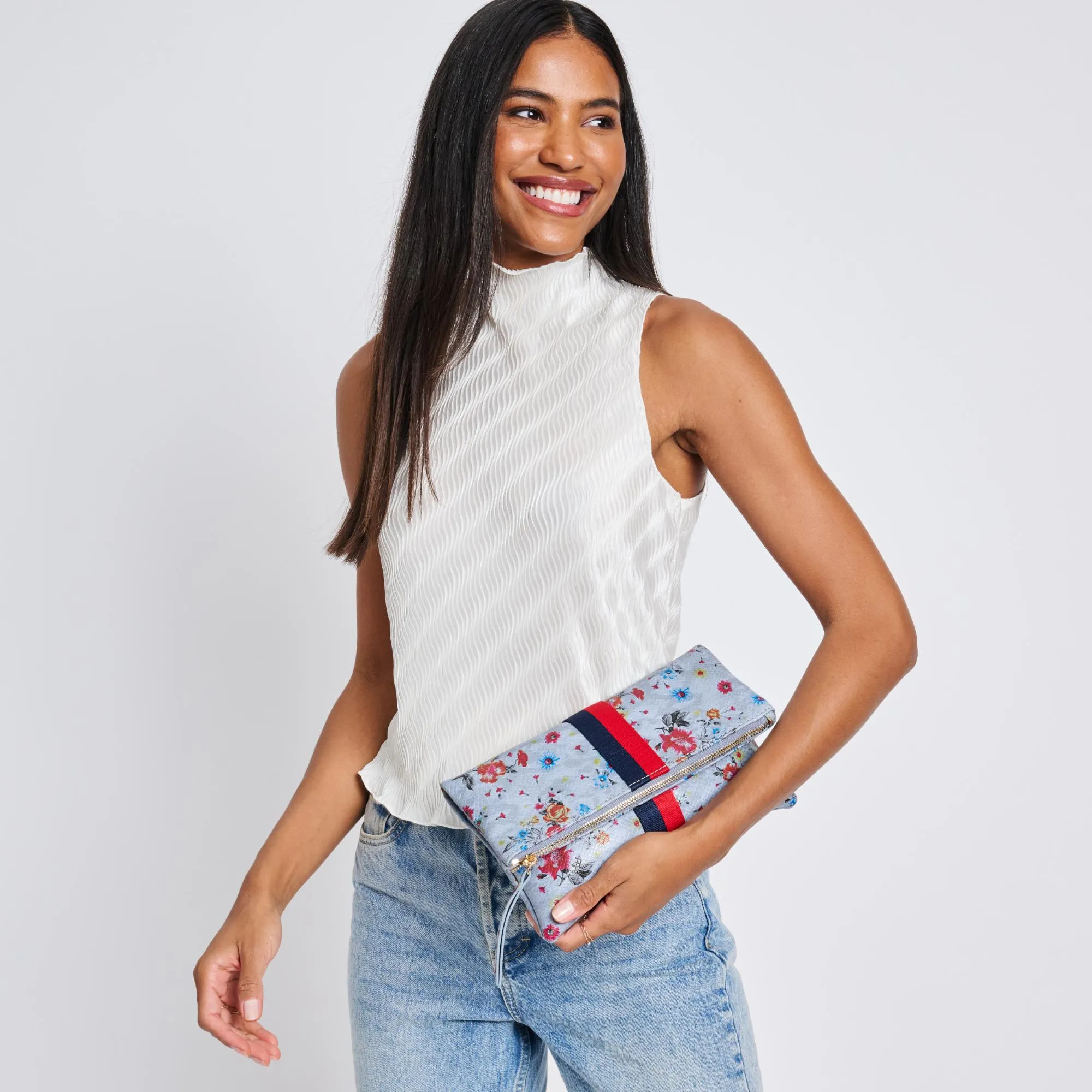 Jules Print Clutch