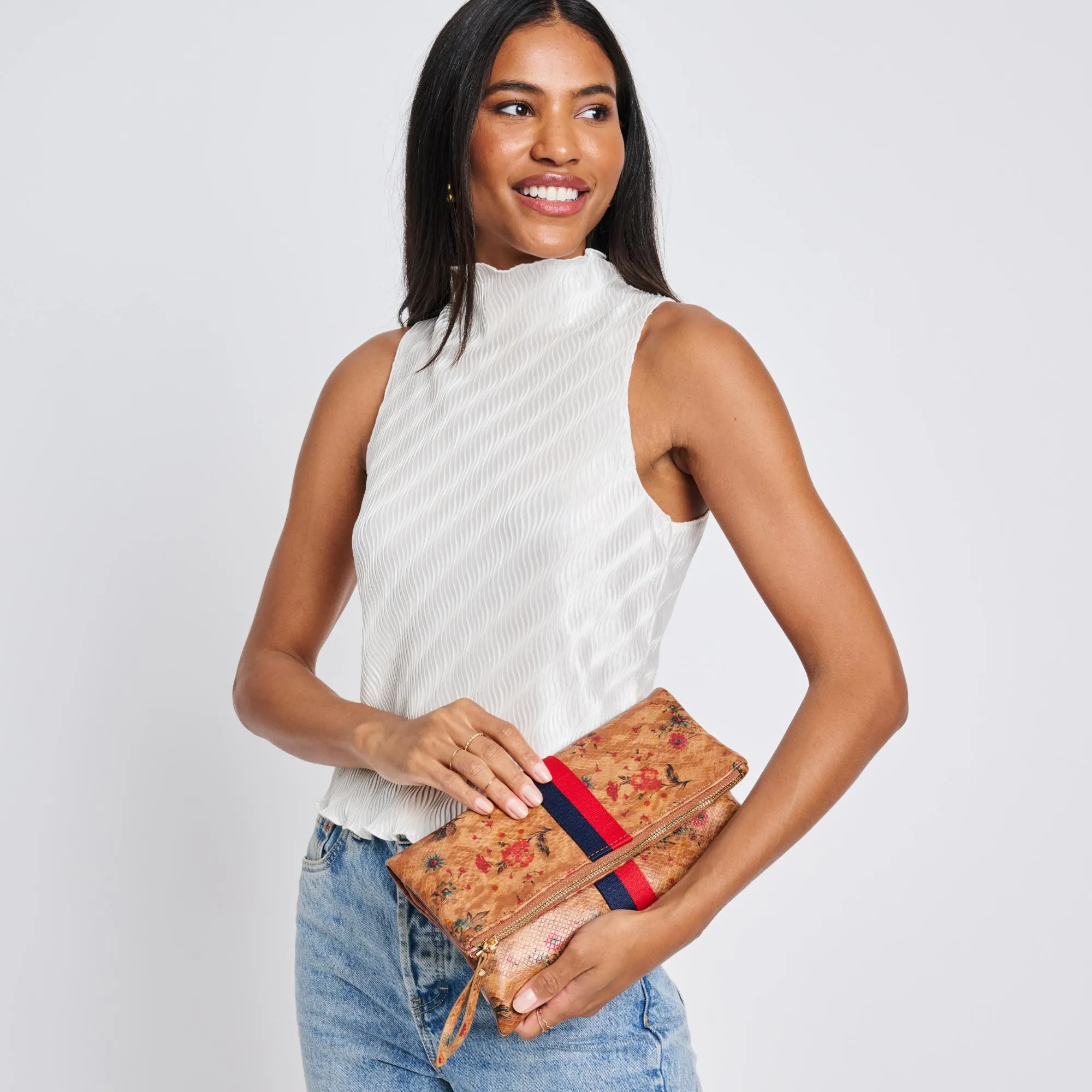 Jules Print Clutch