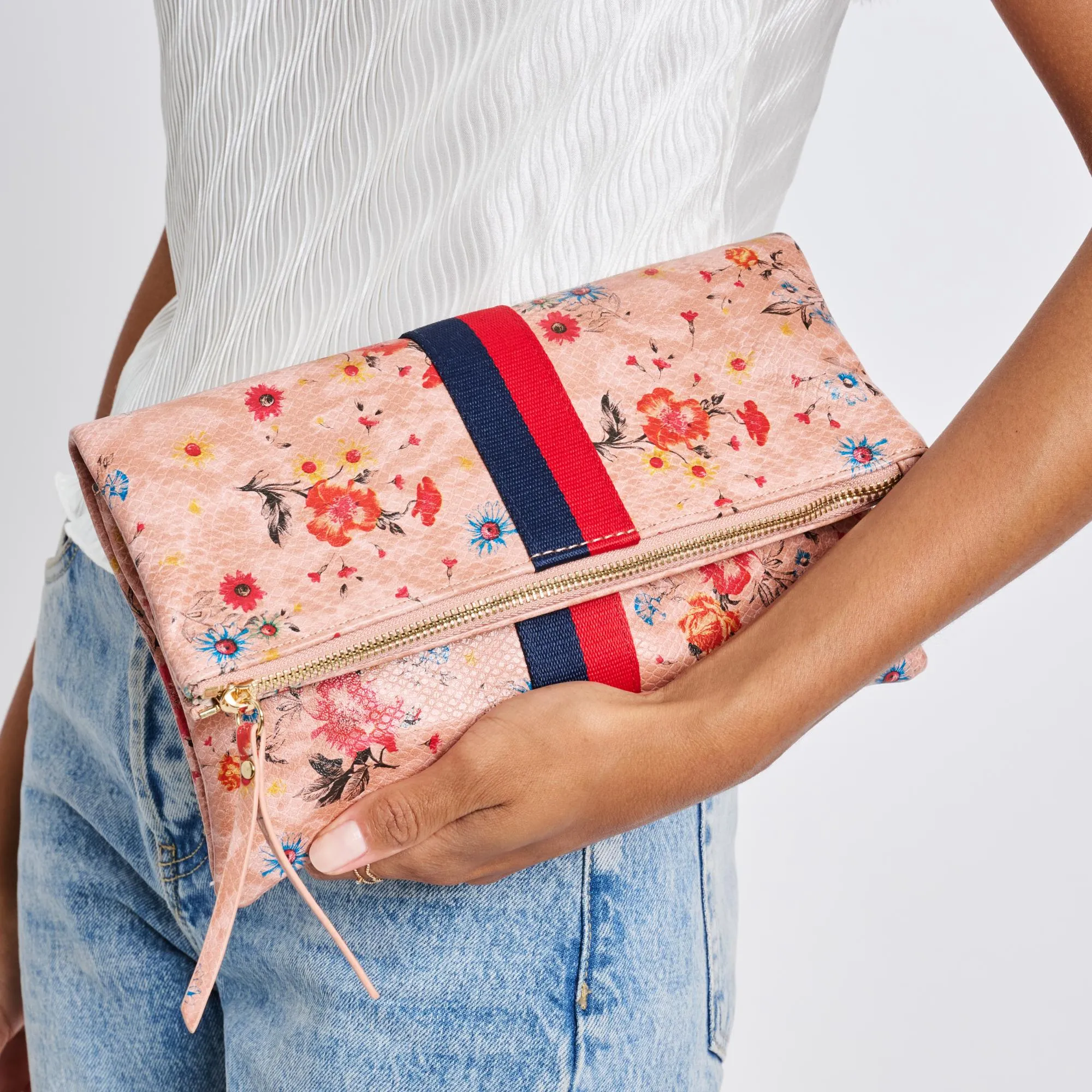 Jules Print Clutch