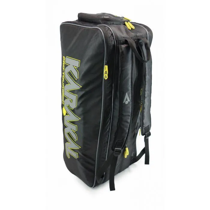 Karakal Pro Tour Elite 12 Racket Bag with Wet & Shoe Compartment - Grab Handle