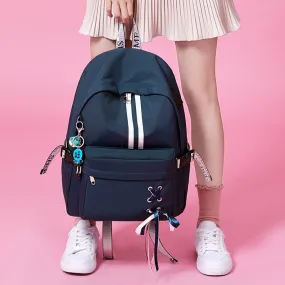 Korean fashion luminous casual girl backpack