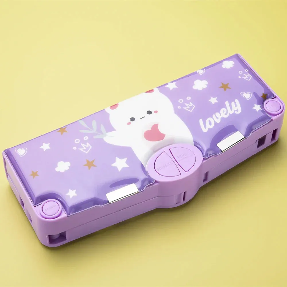 Korean Style Cute Multifunctional Kids Pencil Case