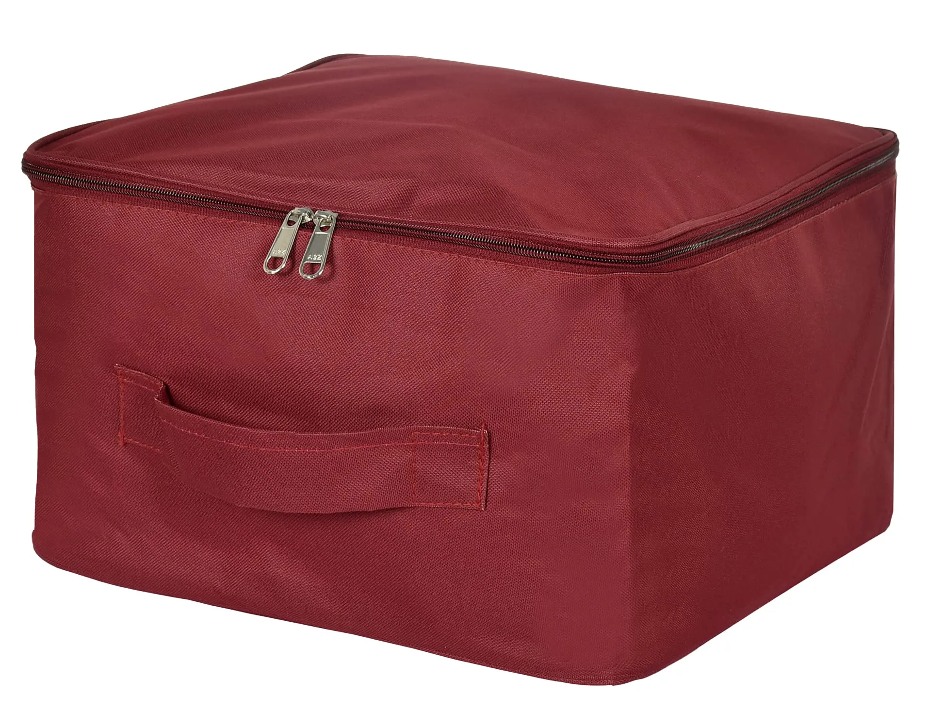 Kuber Industries Small Size Multi-Purpose Storage Bag- Pack of 2 (Maroon)-HS_38_LUGGAGE21323