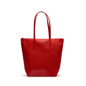 Lacoste L.12.12 Concept Vertical Shopping Bag High Risk Red NF1890PO 883