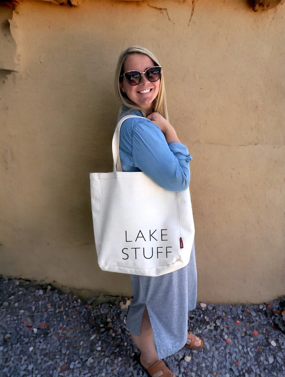 Lake Stuff Tote Bag