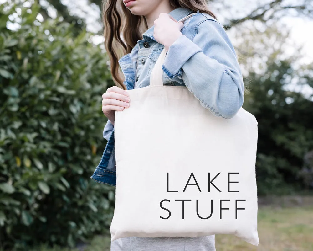 Lake Stuff Tote Bag