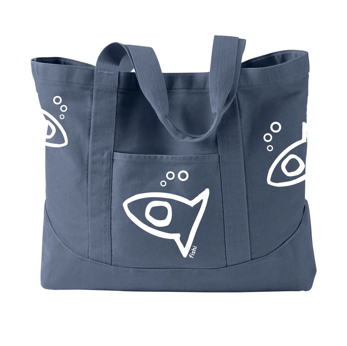 Large Beach Canvas Tote (More Colors Available)