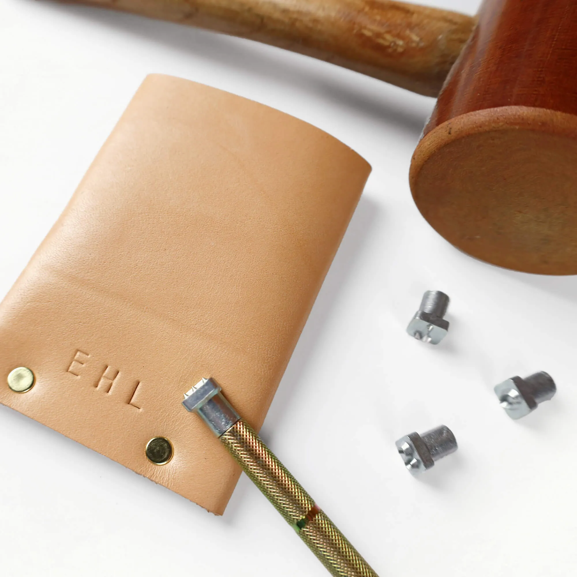 Leather Card Holder Kit - Wholesale