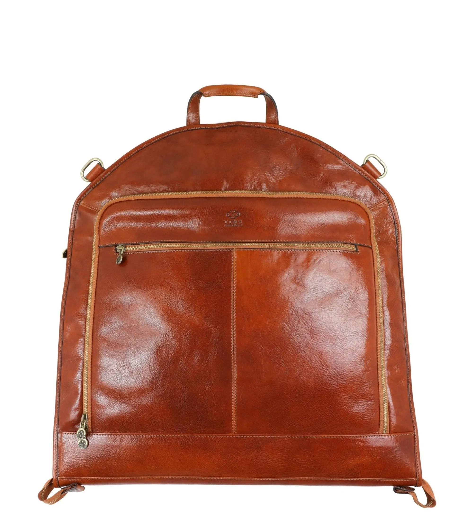 Leather Garment Bag - Travels with Charley