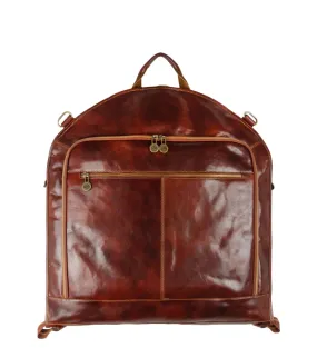 Leather Garment Bag - Travels with Charley