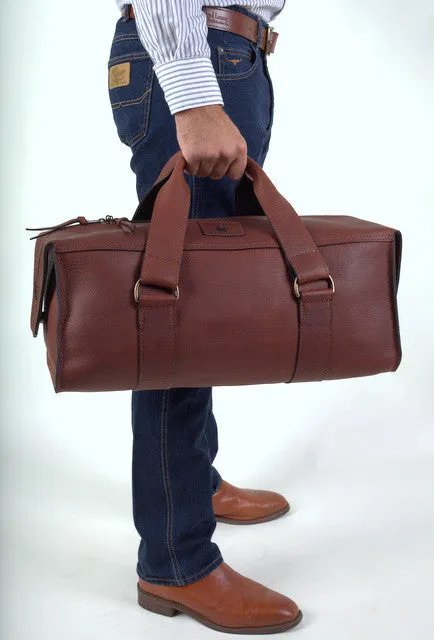 Leather Weekender Bag