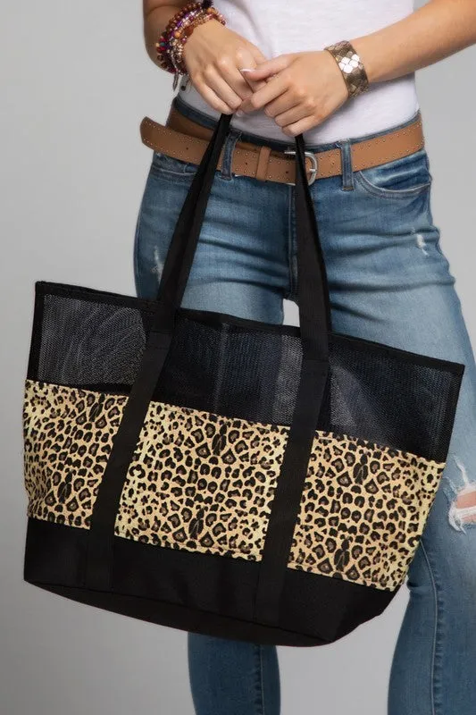 Leopard Carry-all Weekender Bag