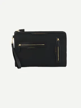 Logo Journey Essentials Pouchette in Black