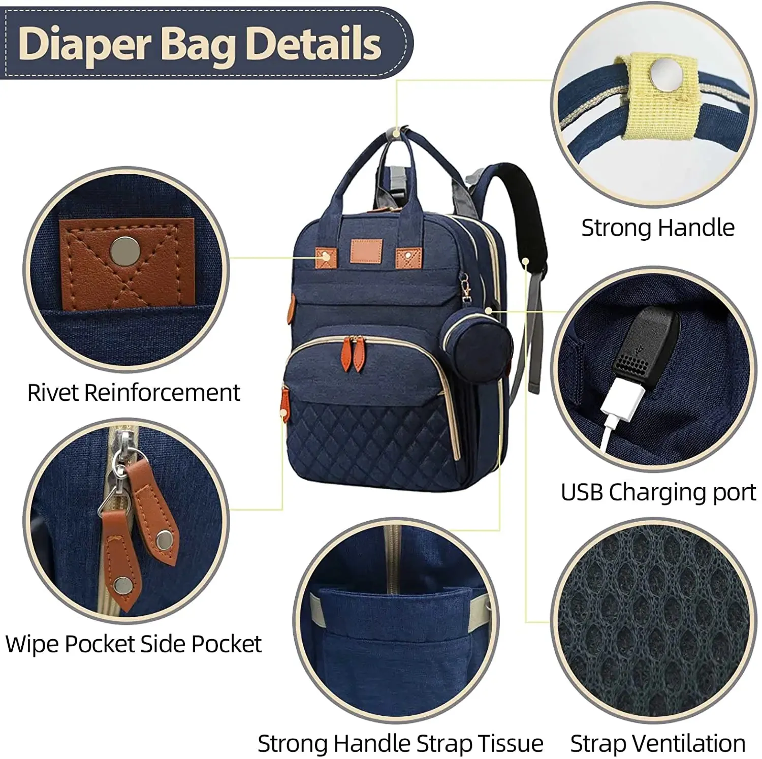 Luxury Diaper Bag