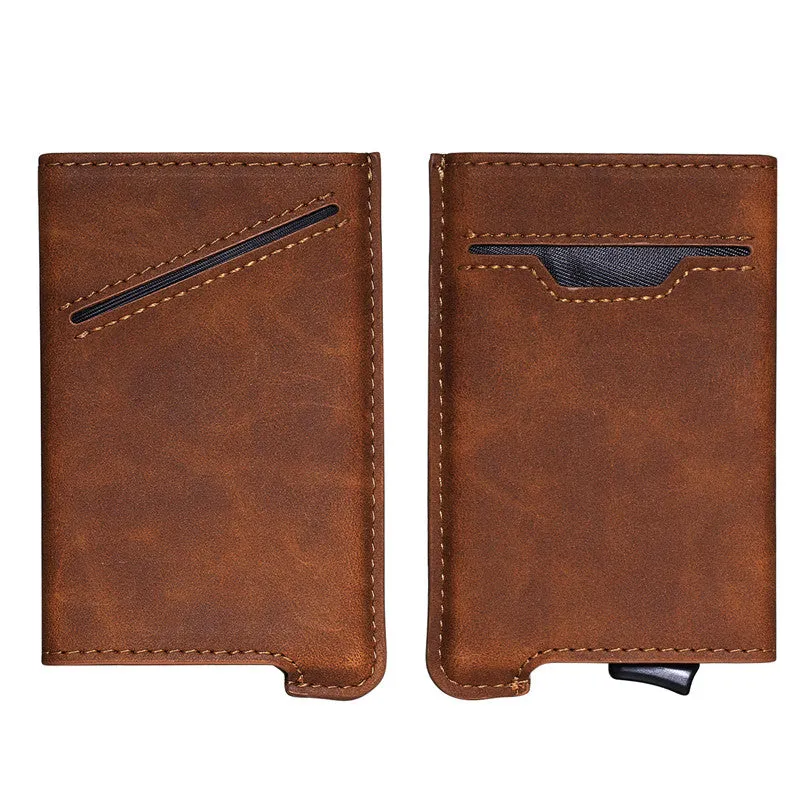 Madison Coffee Slim Wallet