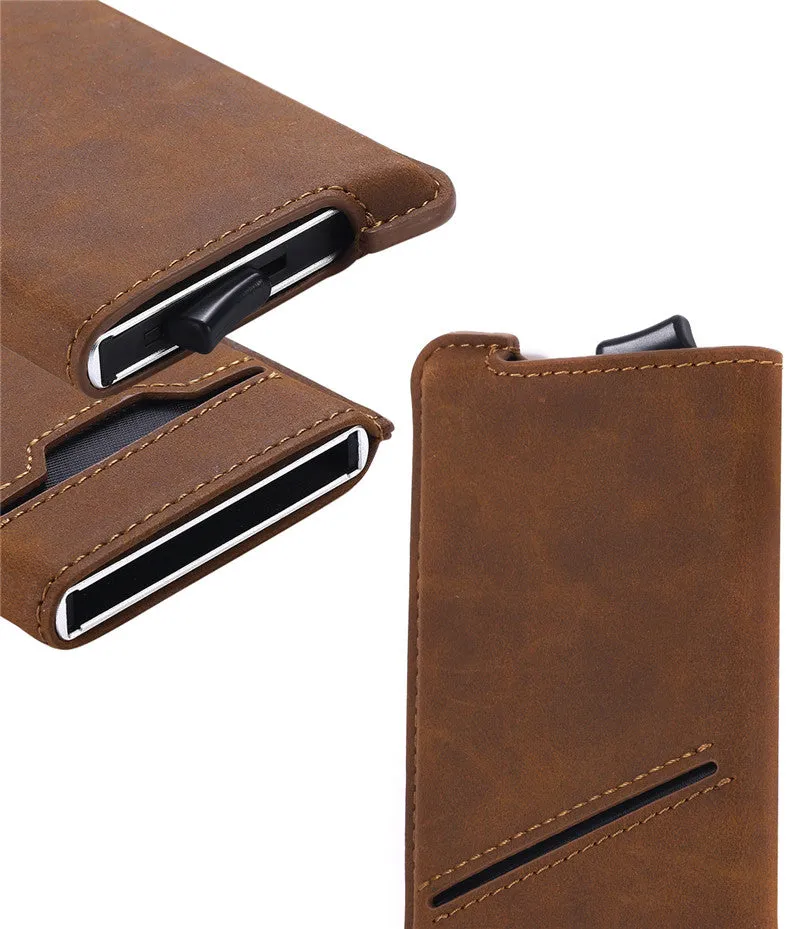 Madison Coffee Slim Wallet