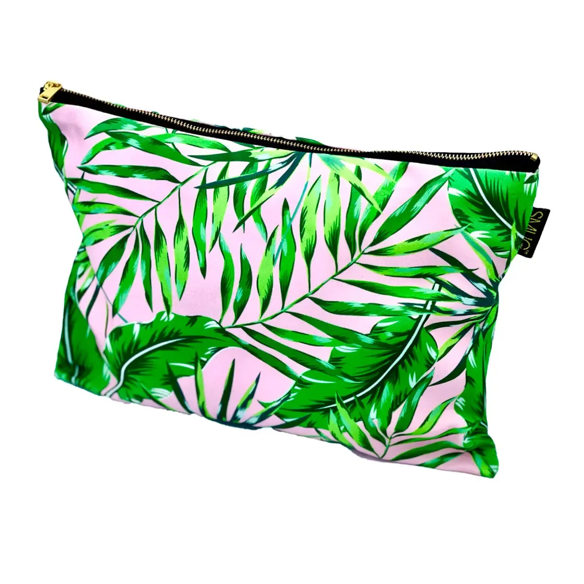 Makeup & Beauty Accessories Bag - Palm Print