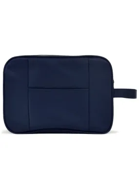 Men's Navy Color Travel Kit Bag