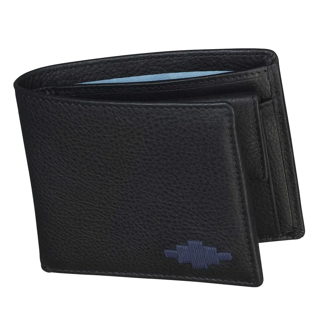 Moneda Coin Wallet - Black/Navy by Pampeano