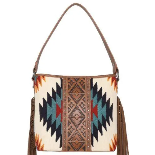 Montana West Aztec Tapestry Concealed Carry Hobo