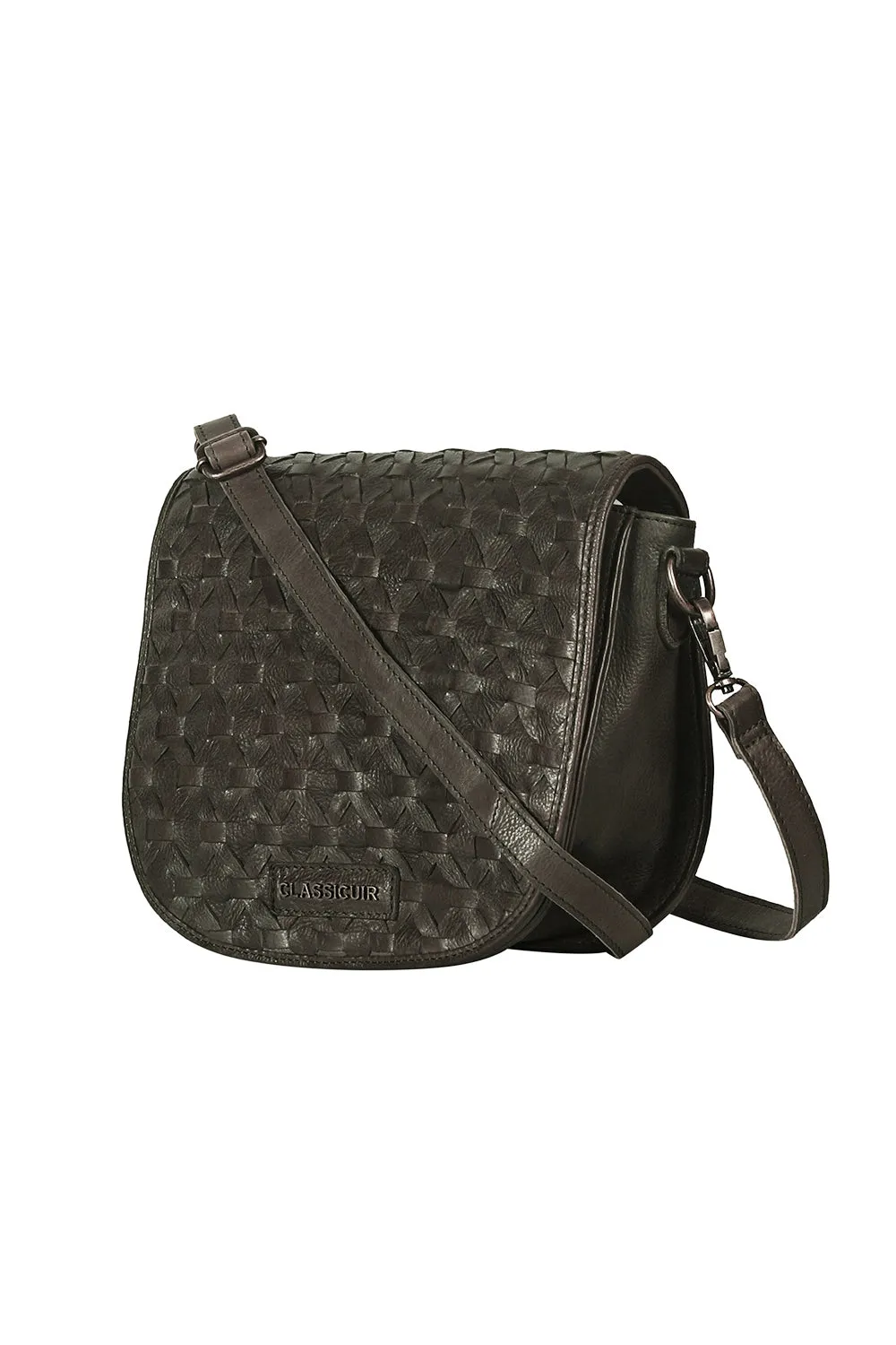 Nantes Cross Weave  Crossbody Bag