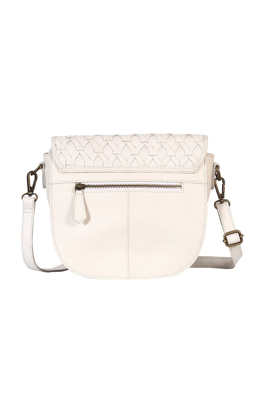 Nantes Cross Weave  Crossbody Bag