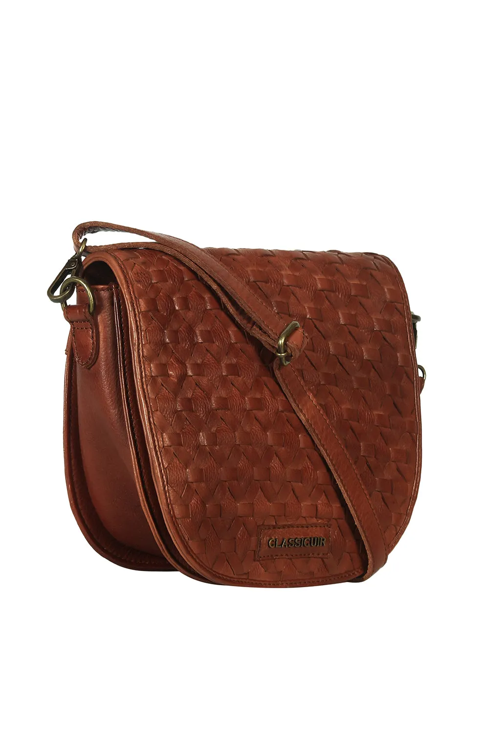 Nantes Cross Weave  Crossbody Bag