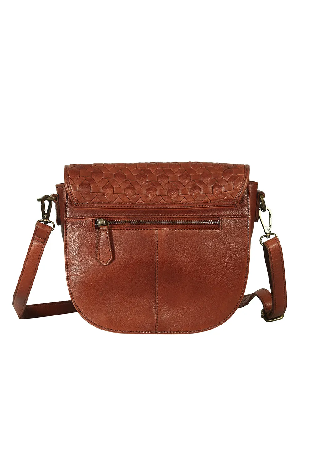 Nantes Cross Weave  Crossbody Bag