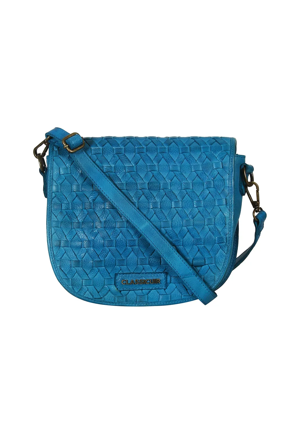 Nantes Cross Weave  Crossbody Bag