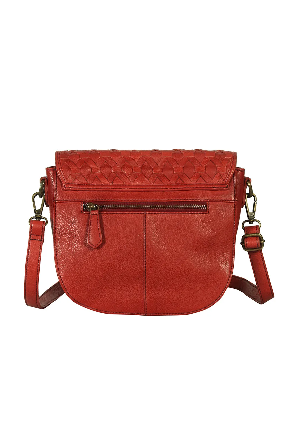 Nantes Cross Weave  Crossbody Bag