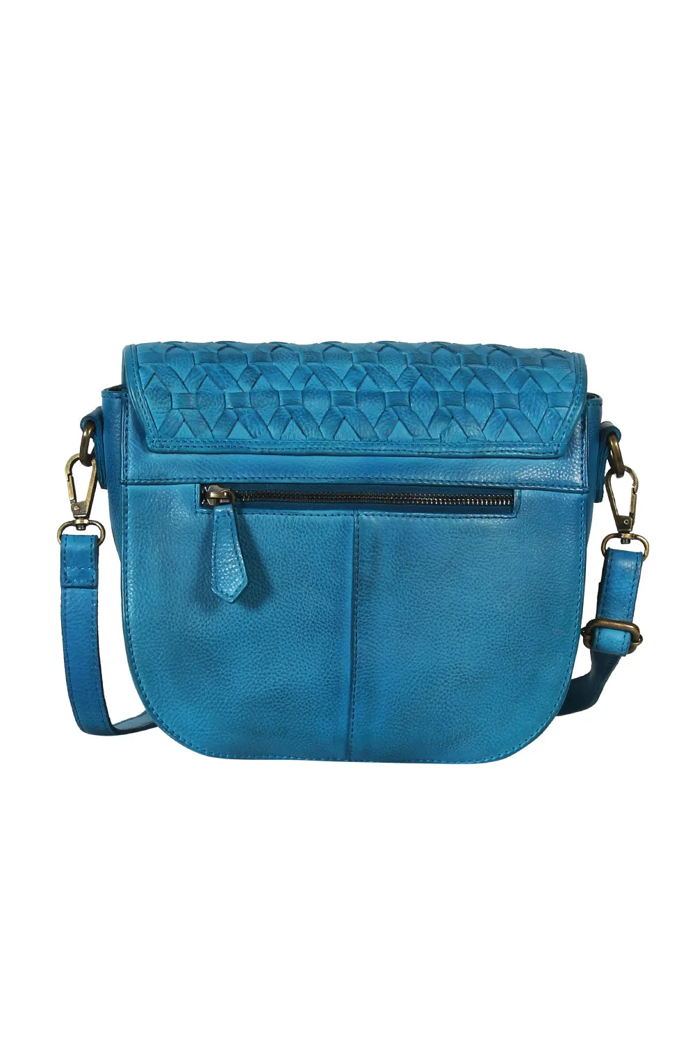 Nantes Cross Weave  Crossbody Bag