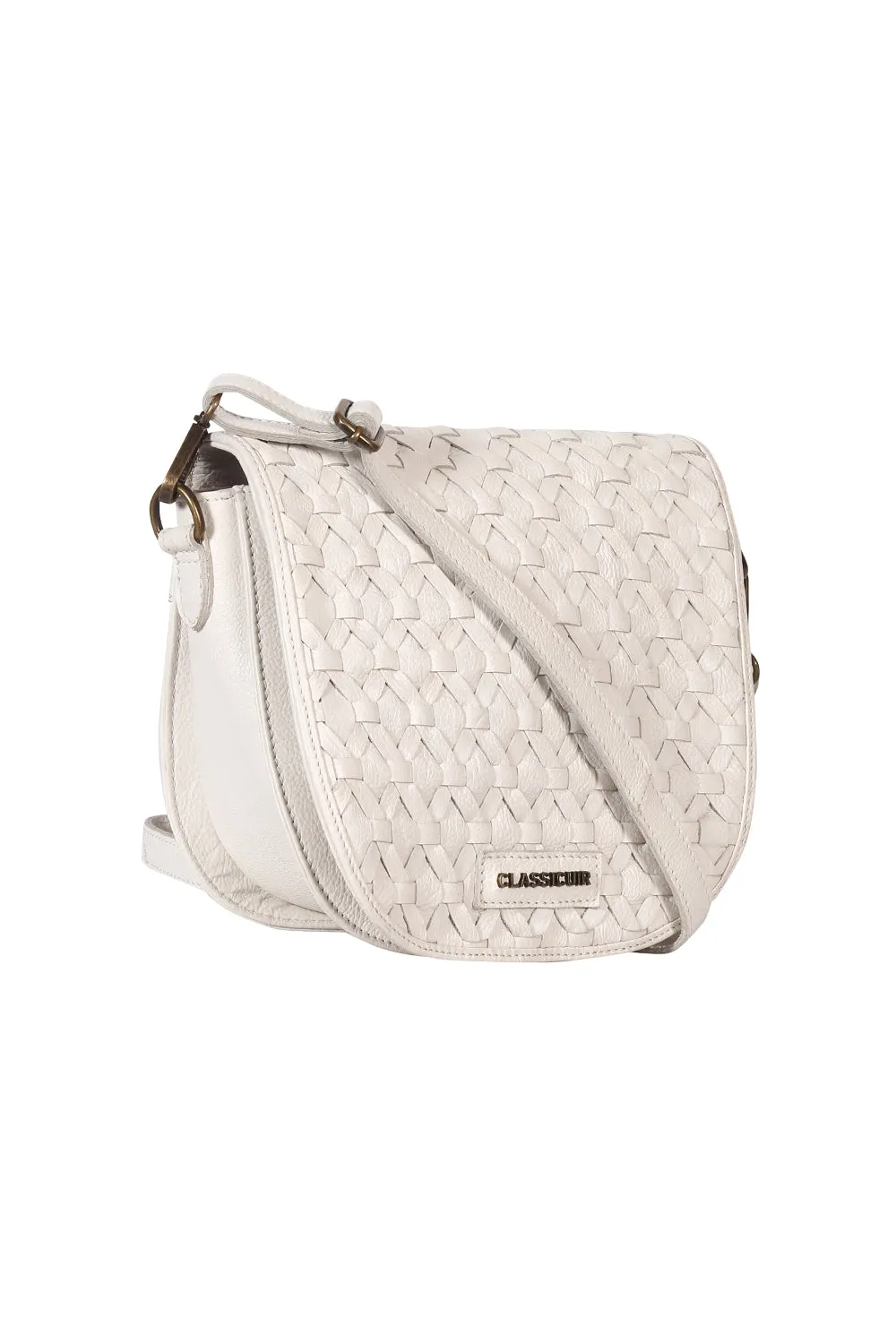 Nantes Cross Weave  Crossbody Bag