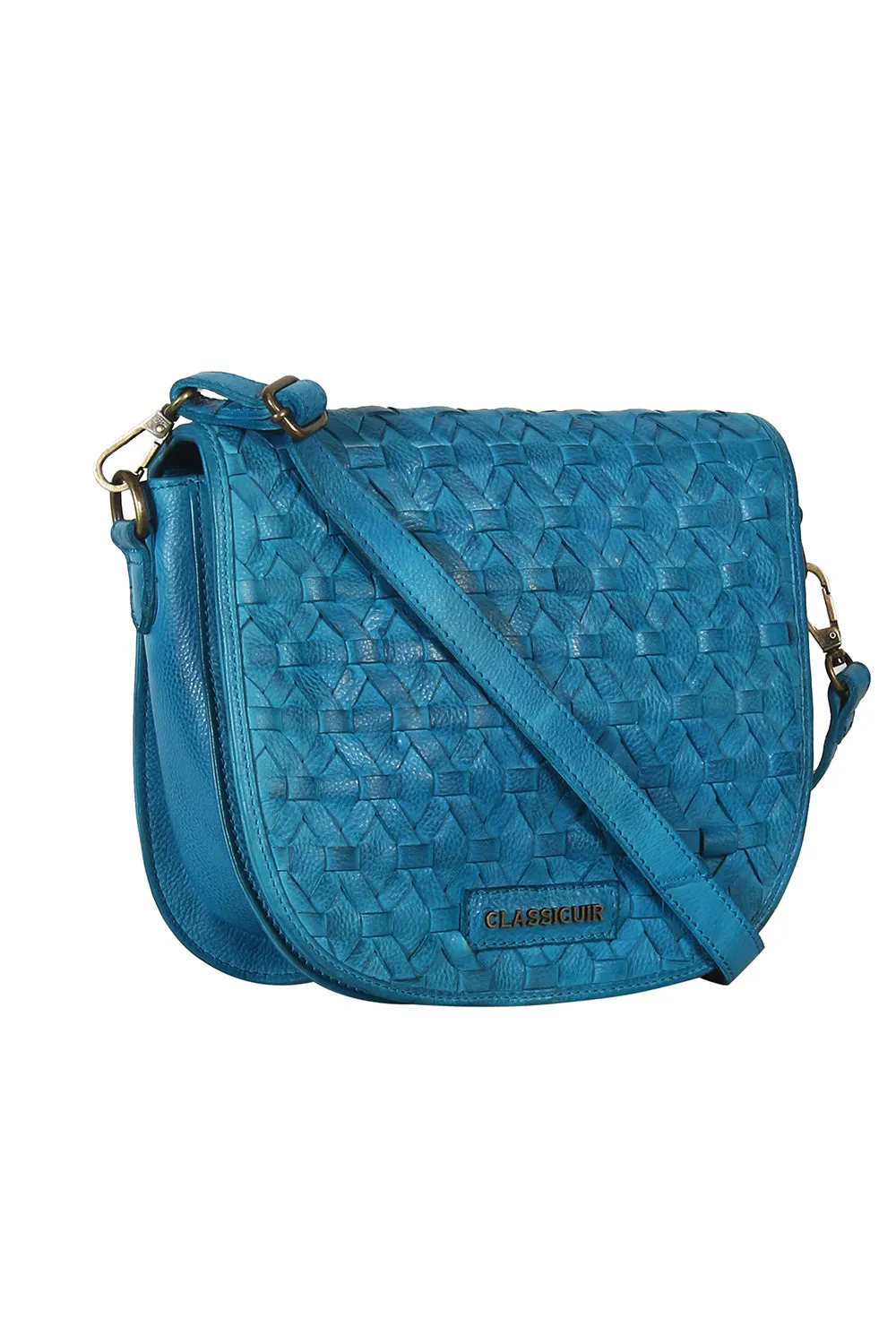 Nantes Cross Weave  Crossbody Bag