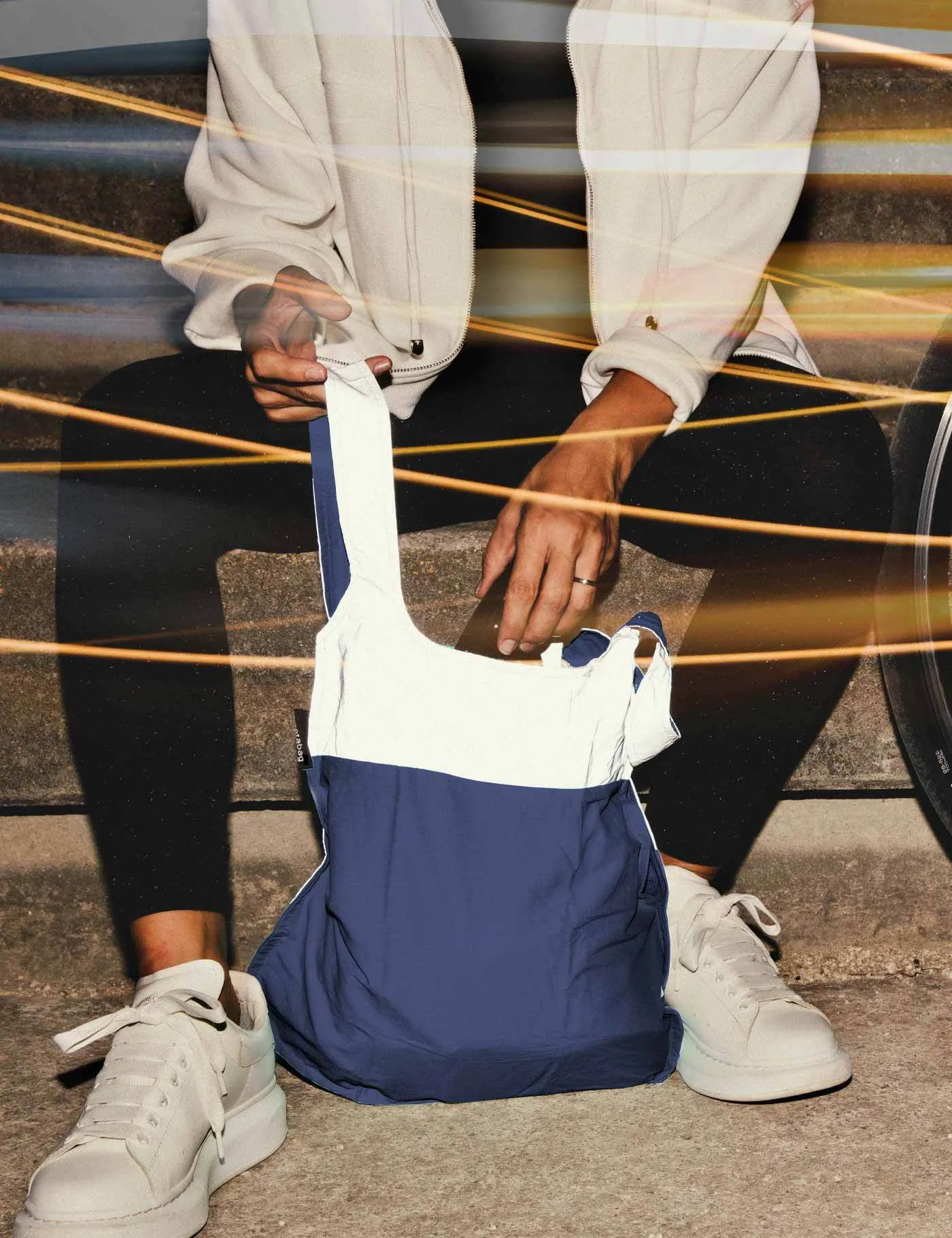 Notabag Reflective –  Navy Blue