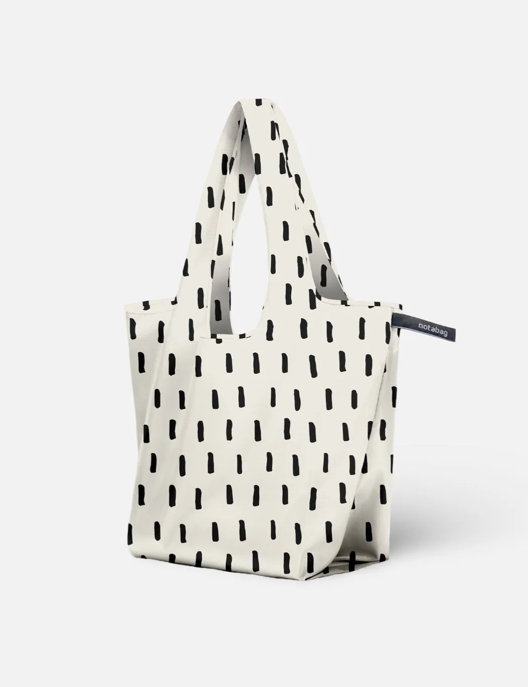 Notabag Tote – Black Brush