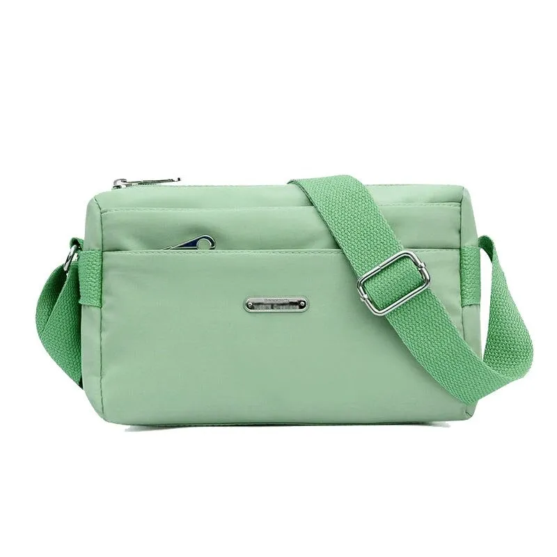 Nylon Solid Color Casual Handbags For Women