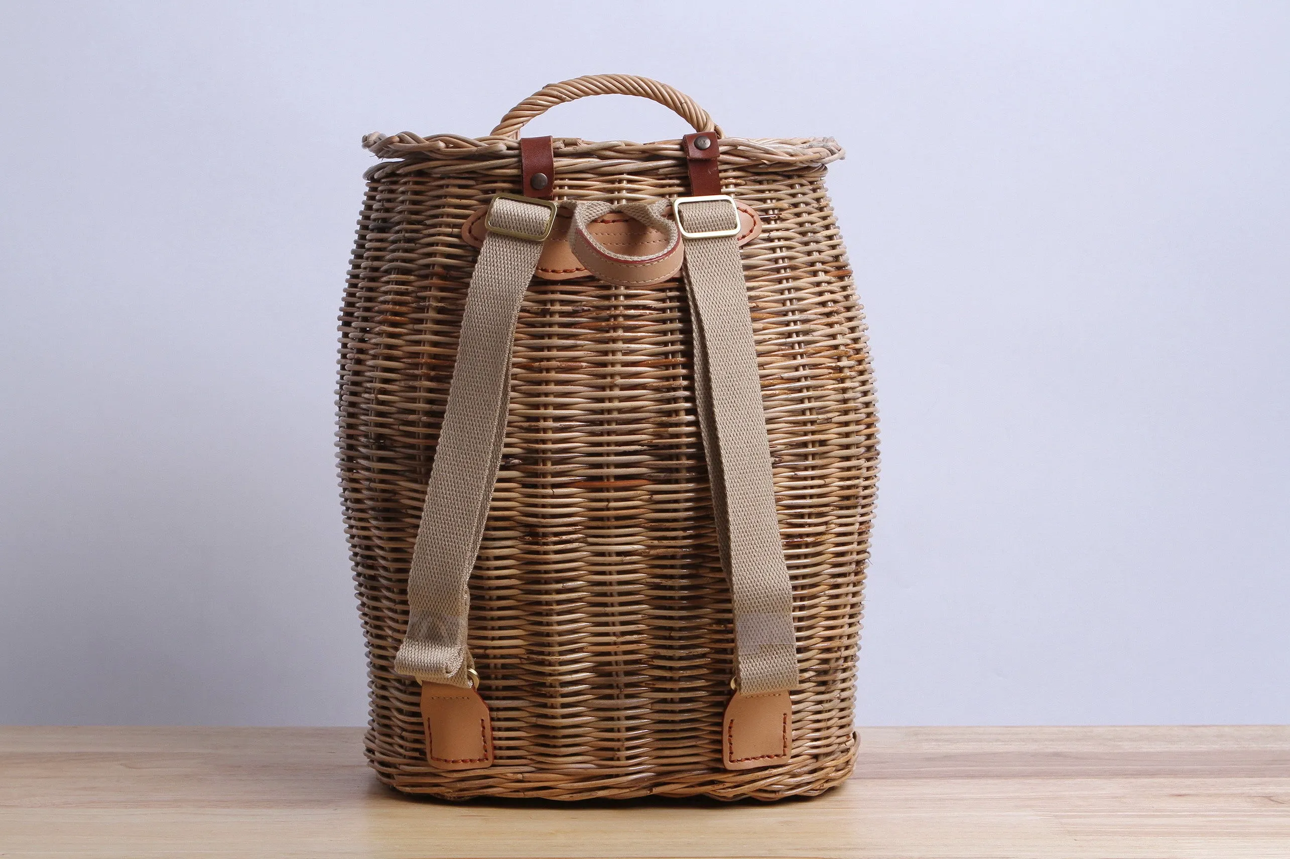 Paniers NEM - Rattan wicker backpack