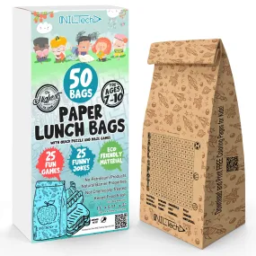 Paper Lunch Bags - 50 pcs