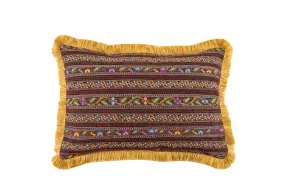 Pillow: Artifact textile, handwoven in Romania - P243