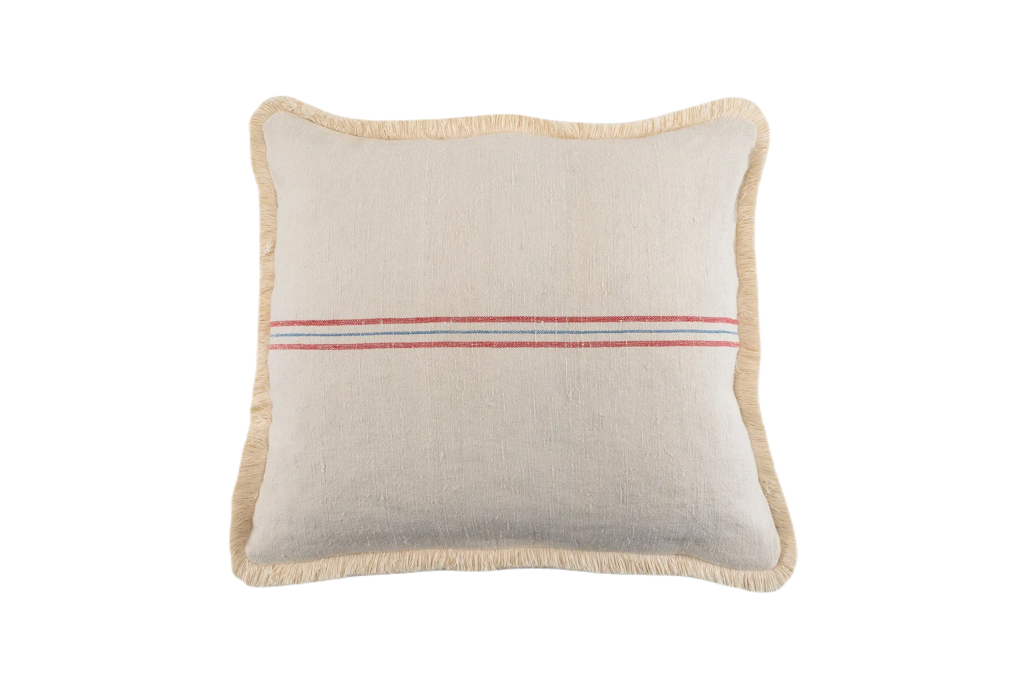 Pillow: Handwoven antique Hungarian hemp - P294