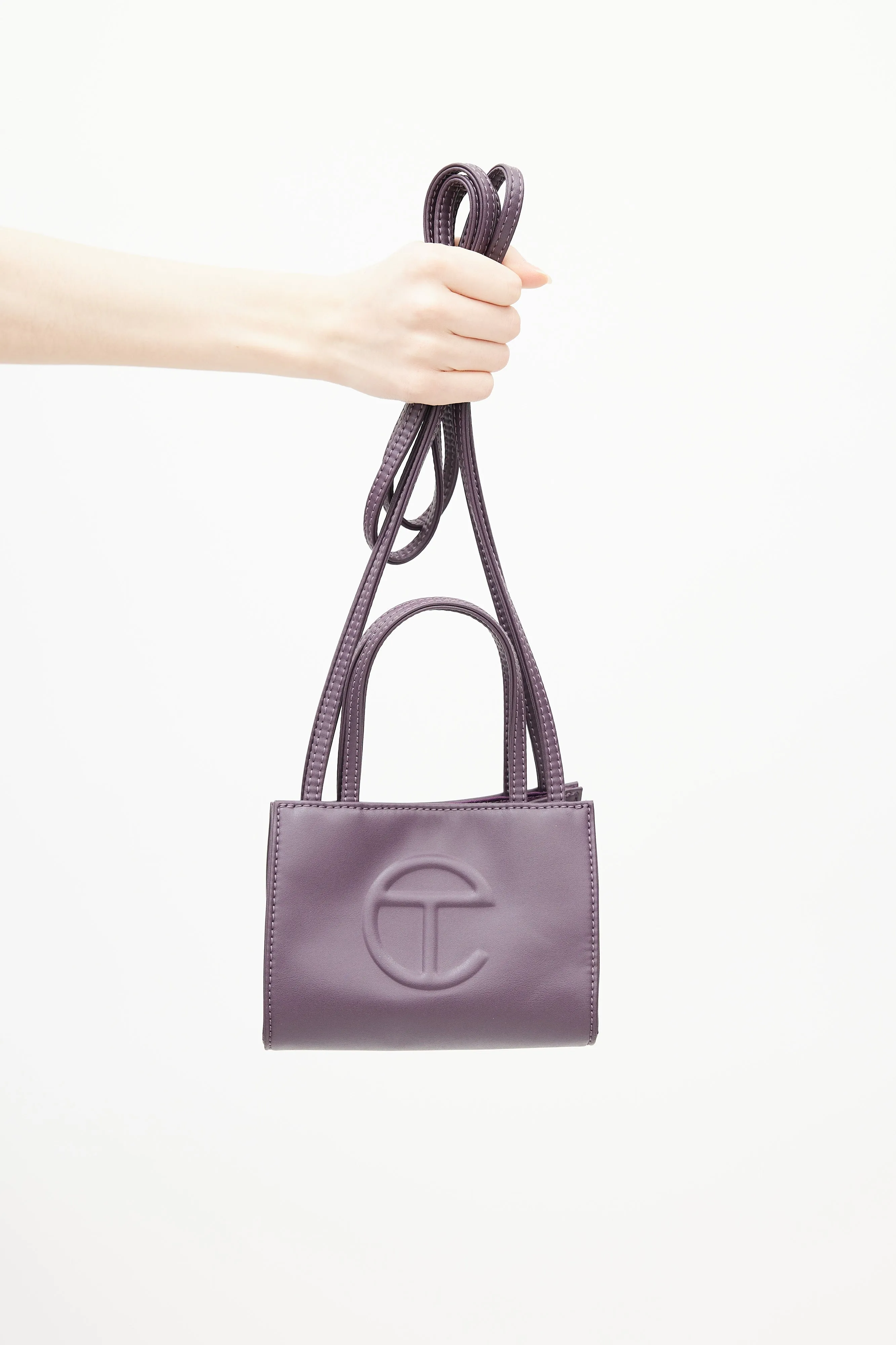 Purple Small Shopping Bag