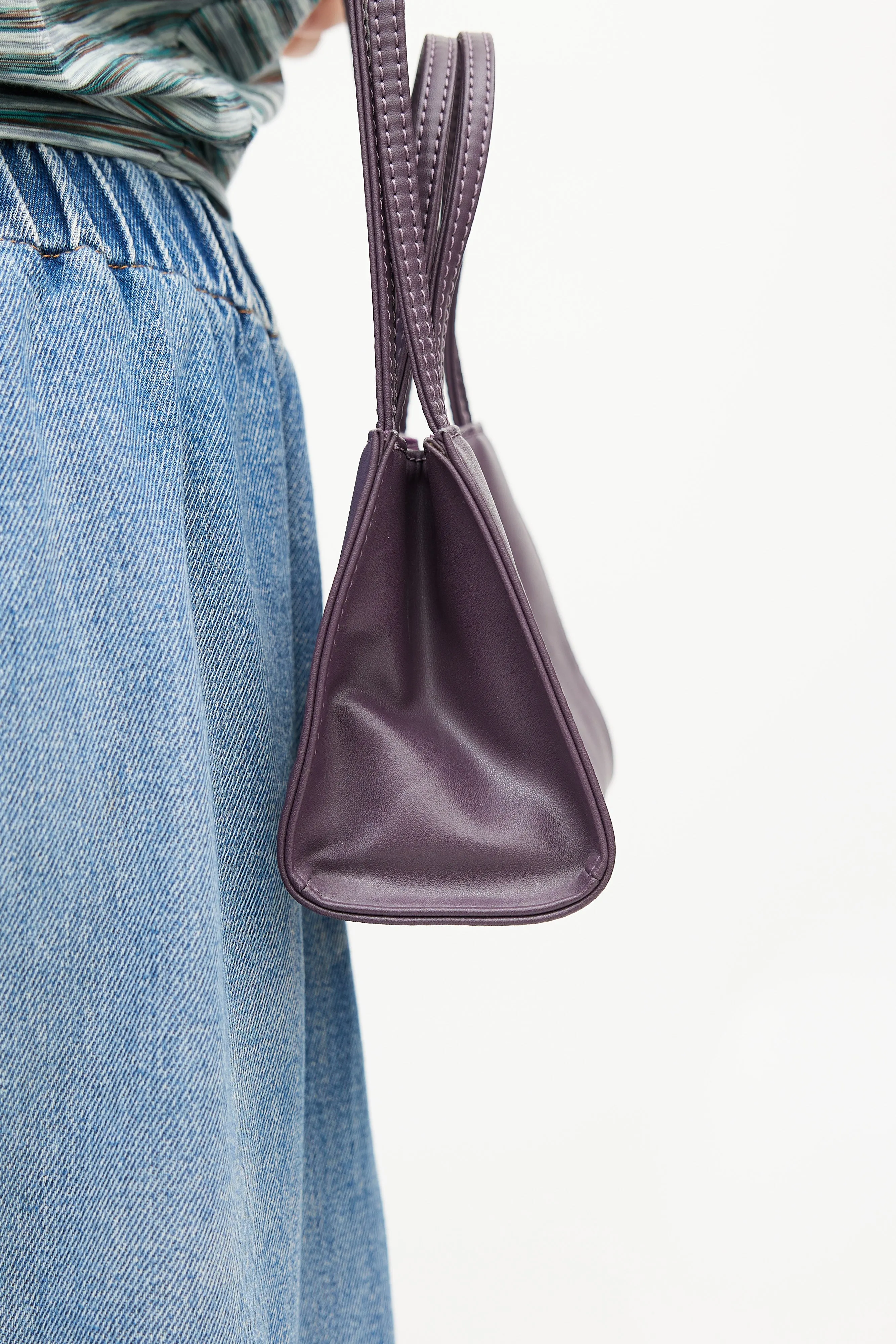 Purple Small Shopping Bag